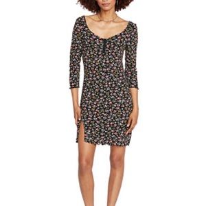 Black floral Volcom Size M (8)